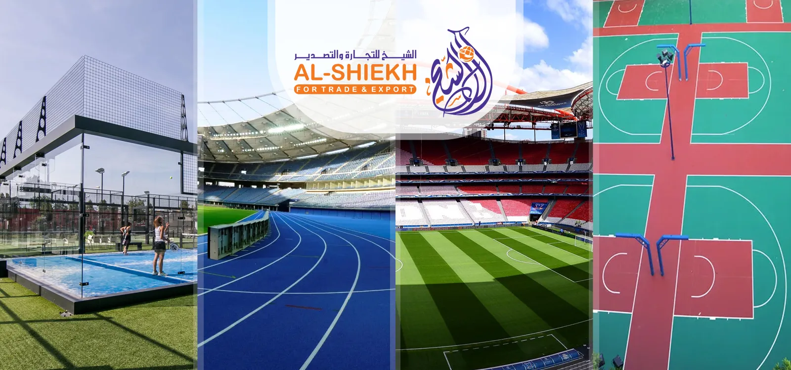Sports flooring and court products from Egypt